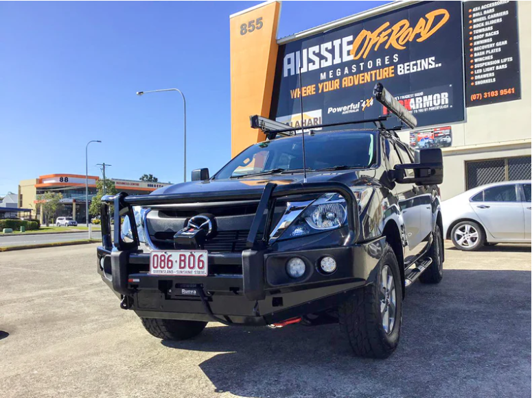 ROCKARMOR GT STEEL HOOP BULLBAR TO SUIT MAZDA BT50 2020+ (Full Bar Replacement)