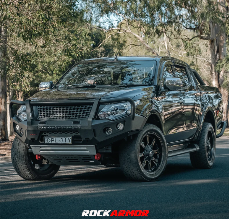 ROCKARMOR GT STEEL HOOP BULLBAR TO SUIT MITSUBISHI MQ TRITON (Full Bar Replacement)