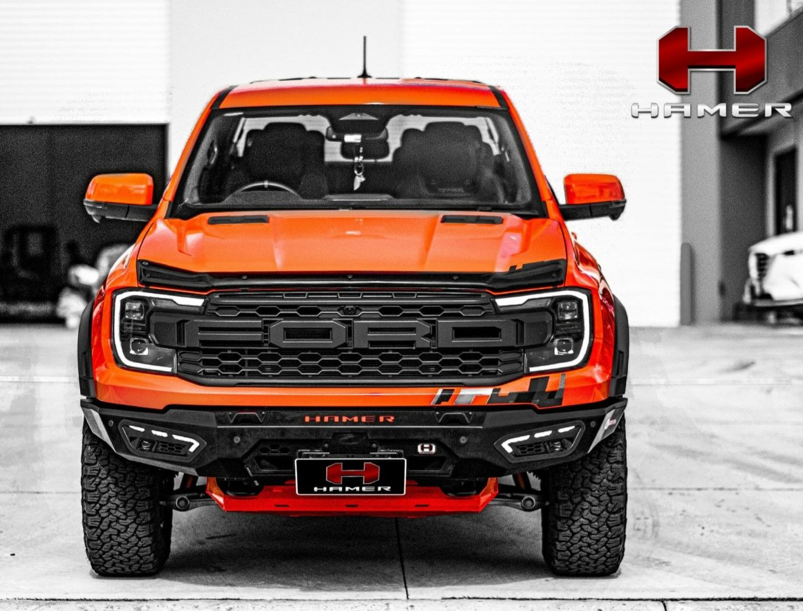 Hamer AM111 Atlas Series Winch Bar for Ford Ranger Raptor Next-Gen 2022-on