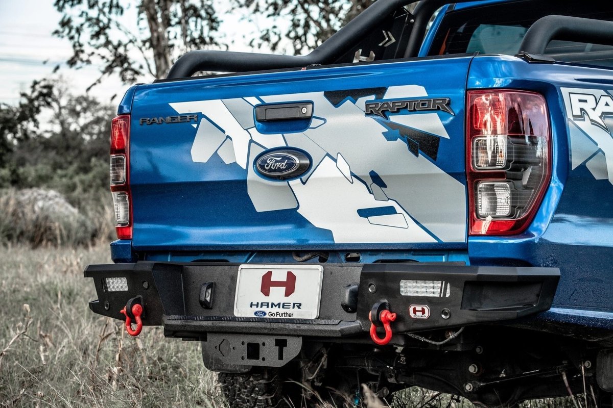 Hamer M-Series MX202 Rear Bar for Ford Ranger Raptor 2018-2021